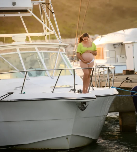 Sesión de Embarazo en Ocean Word - Carlos Peña Fotografía